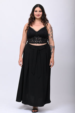 Bralette pizzo - Nero