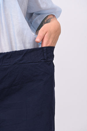 Gonna pantalone bermuda - Blu