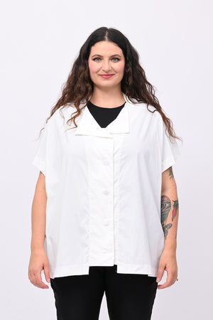 Giacca destrutturata bengalina - Bianco
