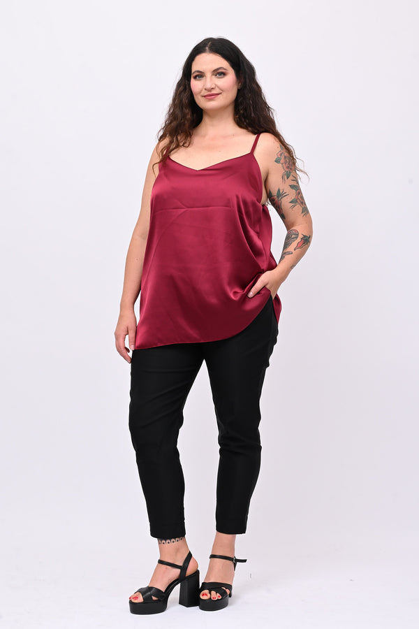 Top raso bretella - India