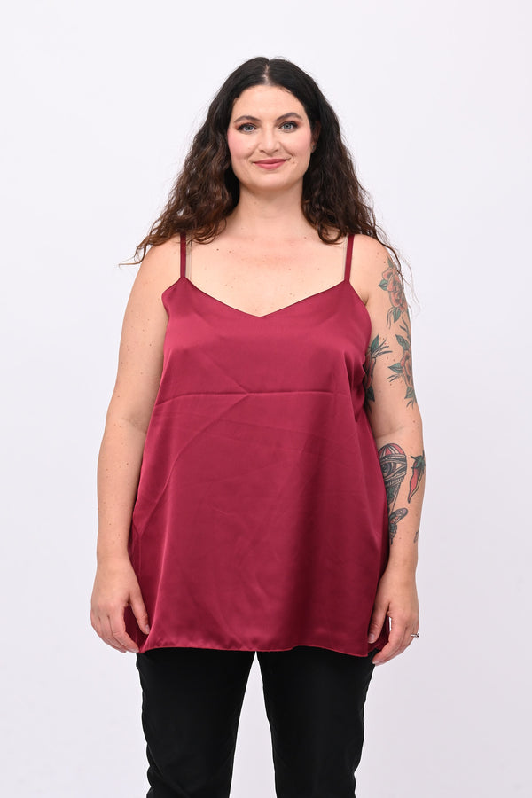 Top raso bretella - India