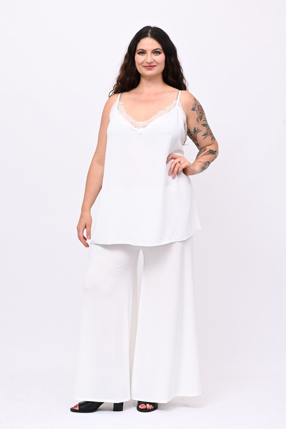 Pantapalazzo jersey - Bianco