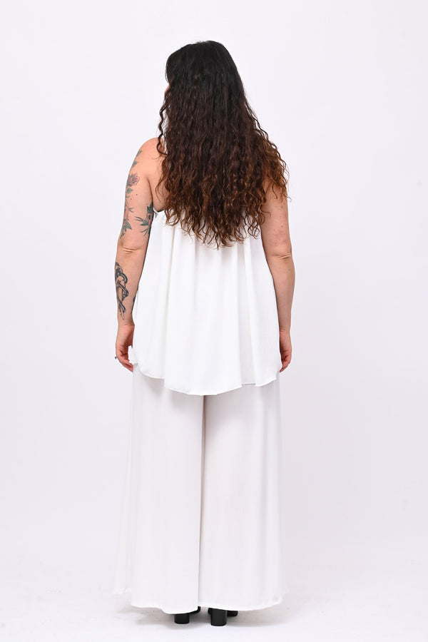Pantapalazzo jersey - Bianco