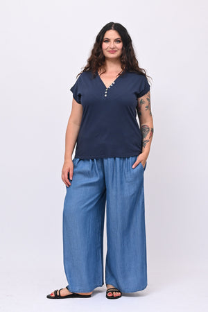 Chester stretch maltinta - Blu
