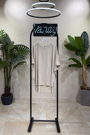 Maglia manica elastico - Burro