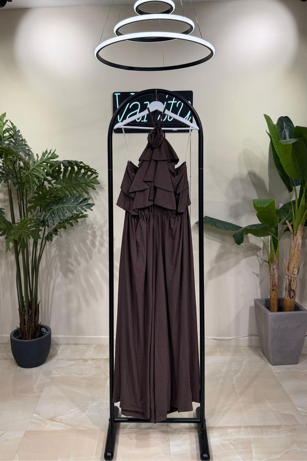 Jumpsuit rouches fiore - Moro
