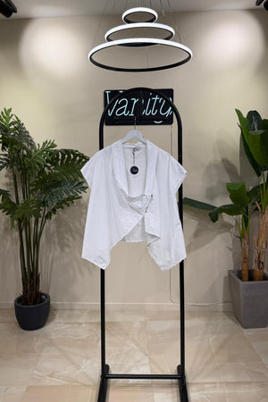 Giacca punte zip - Bianco