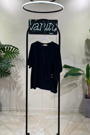Maglia anello oro - Nero