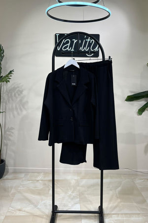 Tailleur neoprene - Nero