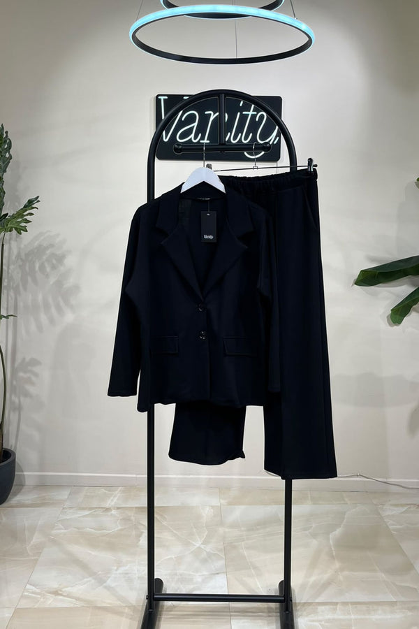 Tailleur neoprene - Nero