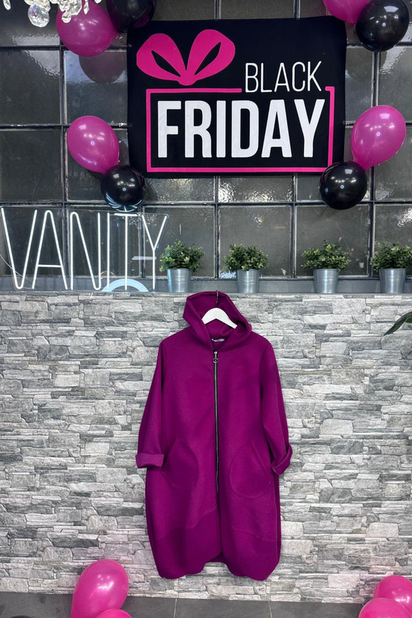 Cappotto ovetto panno - BOUGANVILLE