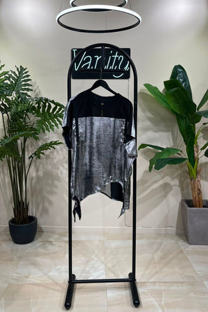 Maglia rete spalmata - GRIGIO