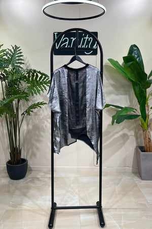 Maglia rete spalmata - GRIGIO