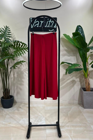 Pantapalazzo crepe - Rosso