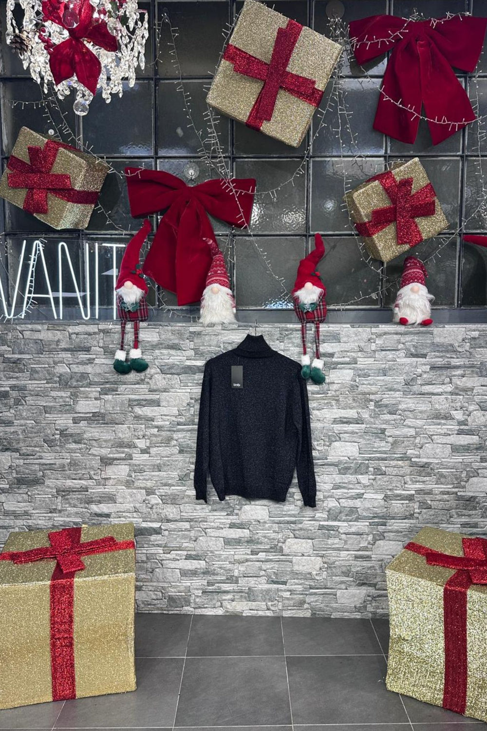 Dolcevita strass - Nero