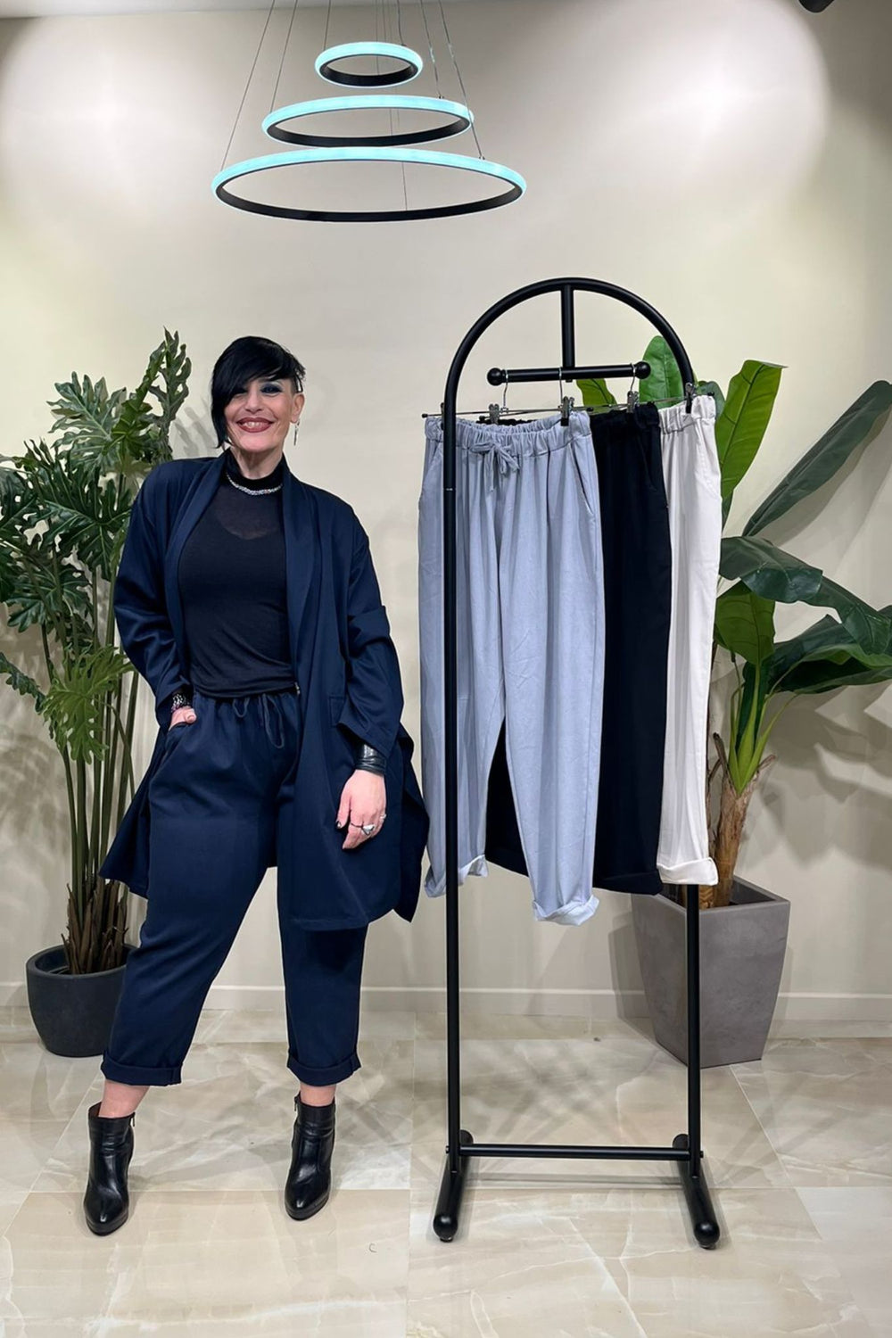 Pantalaccio stretch - Blu