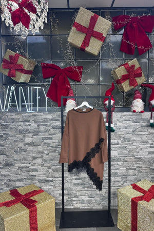 Felpa punta pizzo - Bruciato