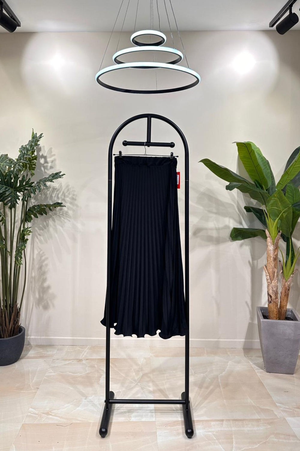 Gonna lunga plisse - Nero