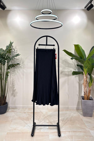 Gonna lunga plisse - Nero