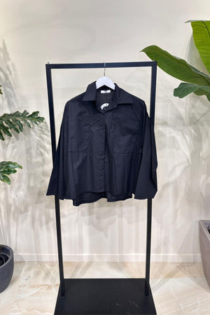 Camicia scatola tasconi - Nero