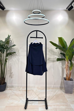 Top scollo vulcano - Blu