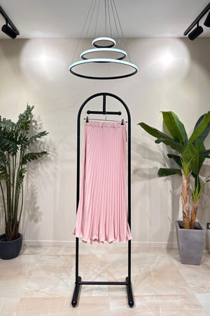 Gonna lunga plisse - Cipria