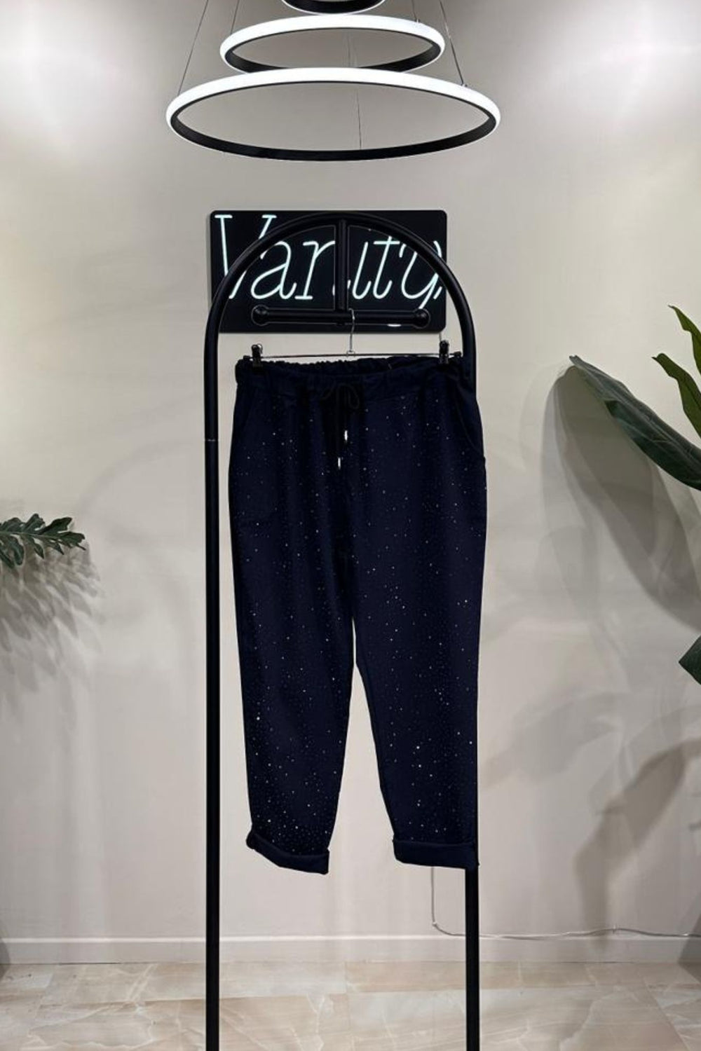 Pantalaccio strass - Blu