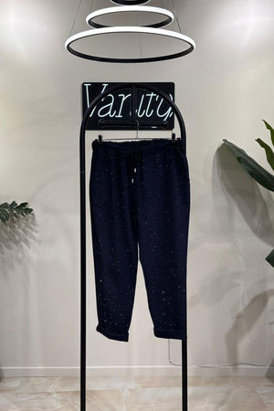 Pantalaccio strass - Blu