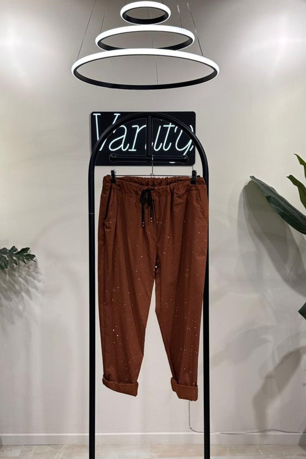 Pantalaccio strass - Ruggine