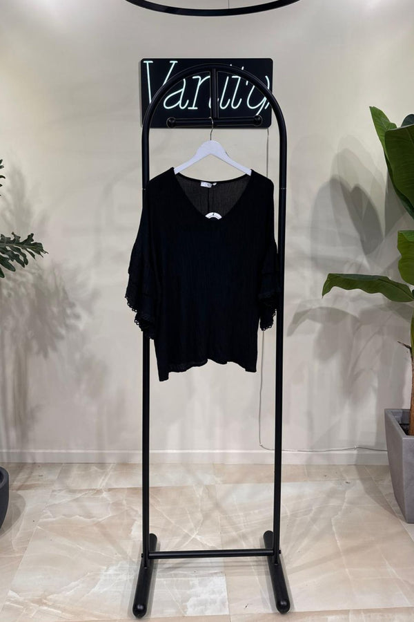 Maglia doppiabalza - Nero