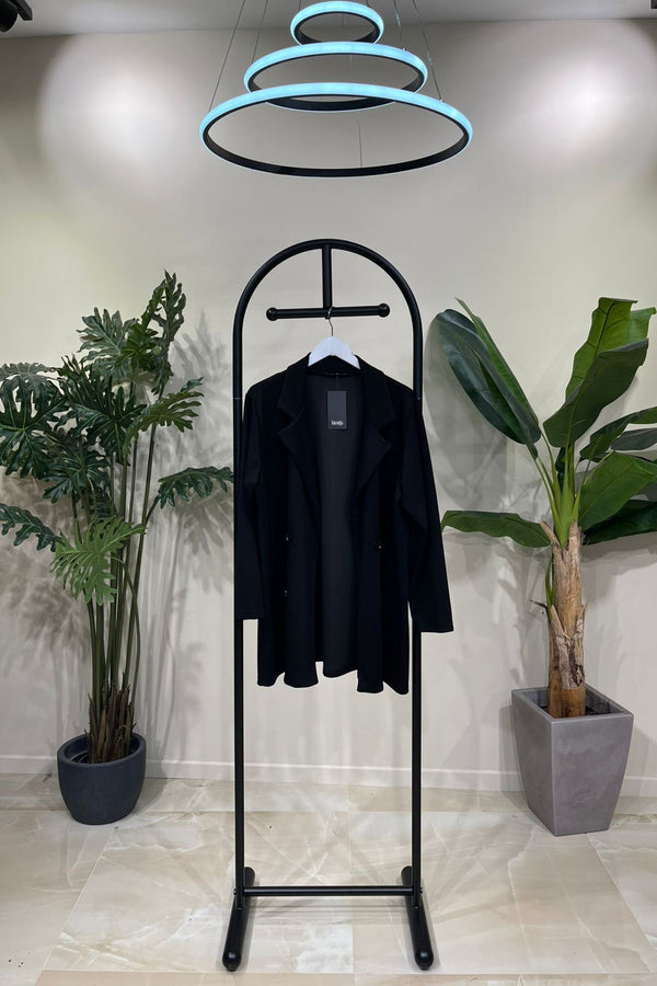 Giacca over neoprene - Nero