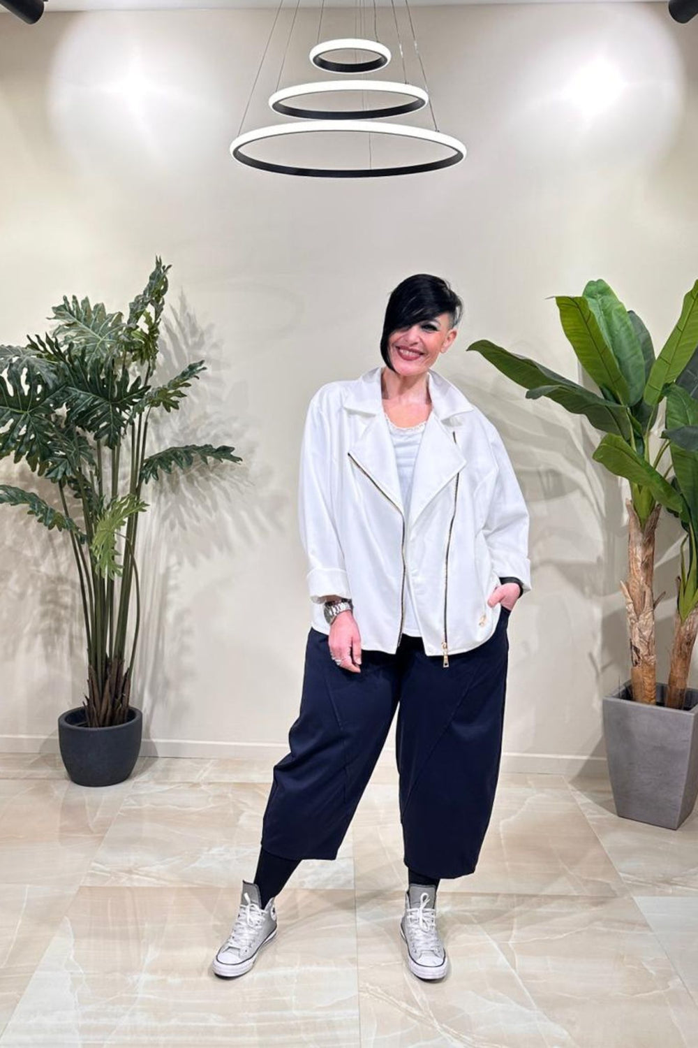 Chiodo dainetto - Bianco