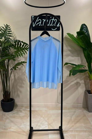 Lupetto tulle - Celeste