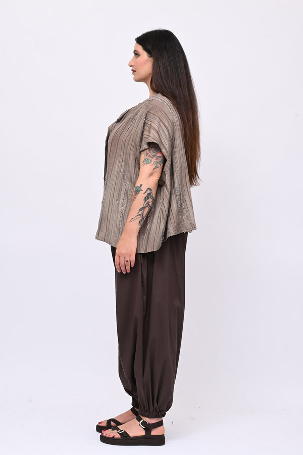 Pantalone combact elastico - Moro