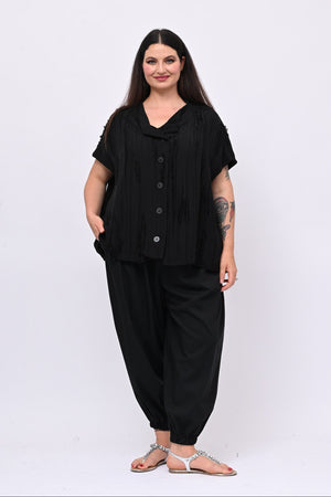 Giacca raso Tokyo - Nero