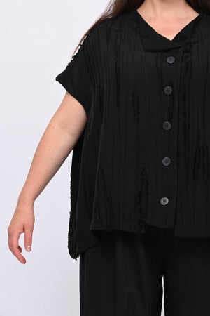 Giacca raso Tokyo - Nero