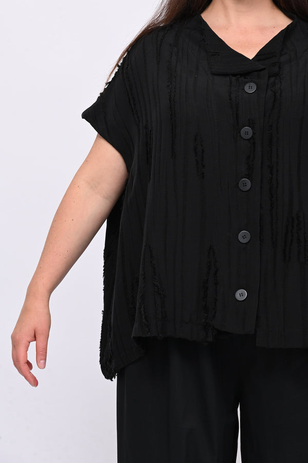 Giacca raso Tokyo - Nero