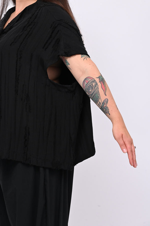 Giacca raso Tokyo - Nero