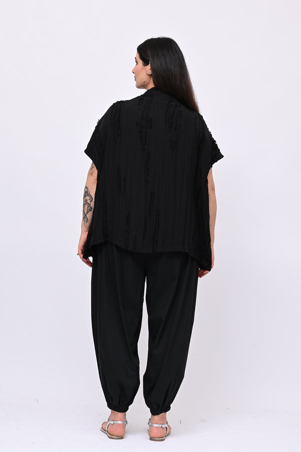 Giacca raso Tokyo - Nero