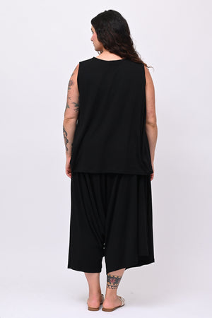 Completo collo sciallato - Nero