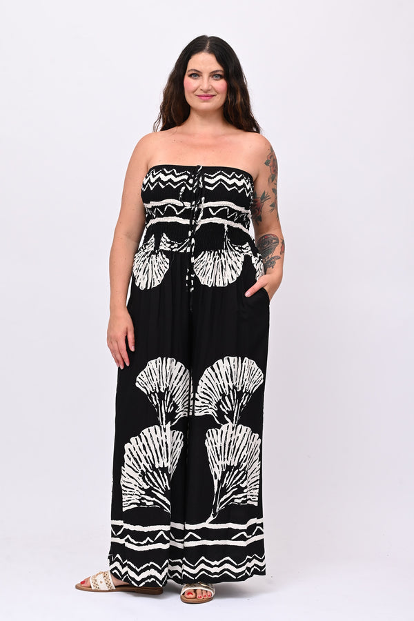 Jumpsuit fascia Maori - Nero