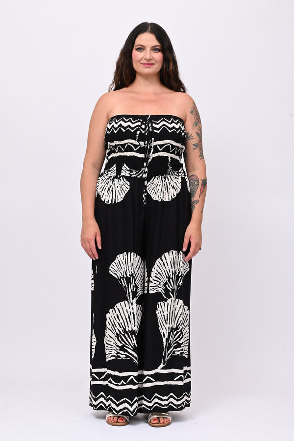 Jumpsuit fascia Maori - Nero