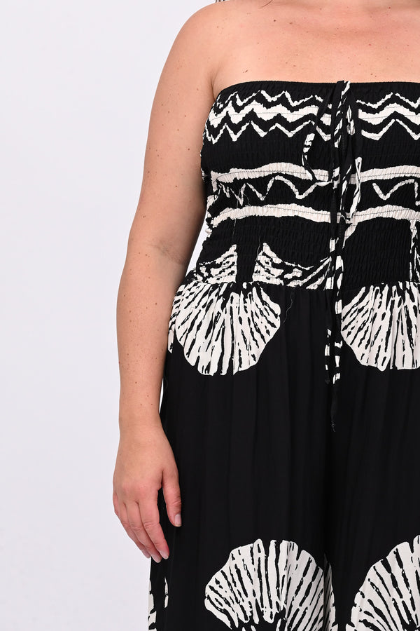 Jumpsuit fascia Maori - Nero