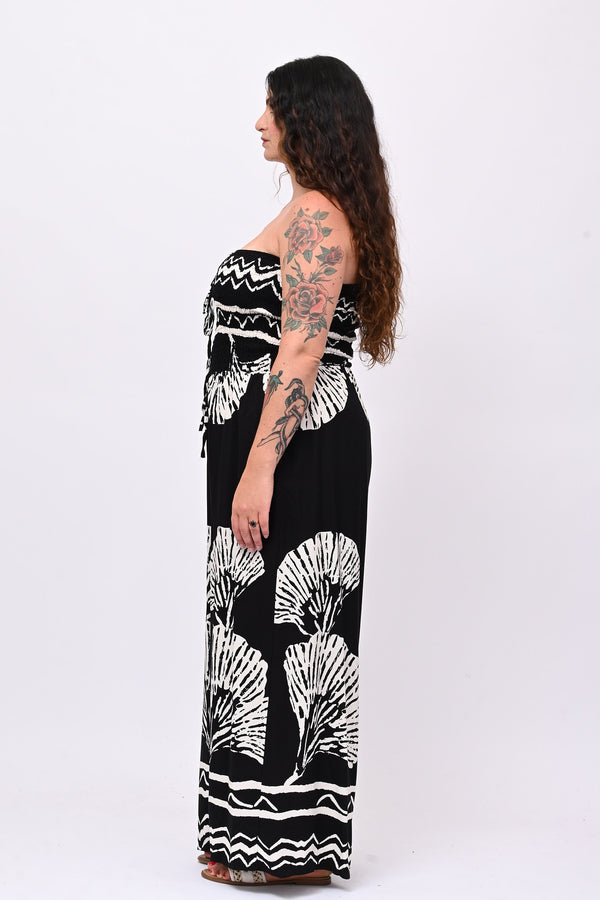 Jumpsuit fascia Maori - Nero