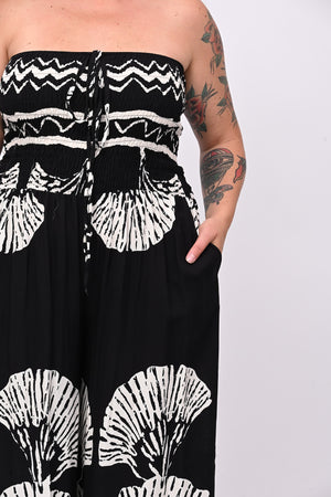 Jumpsuit fascia Maori - Nero