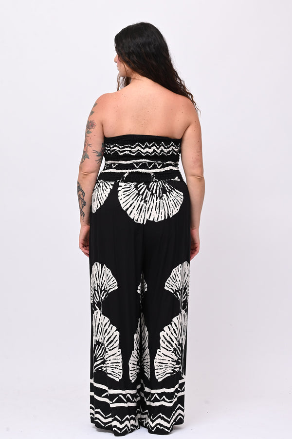 Jumpsuit fascia Maori - Nero