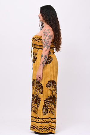 Jumpsuit fascia Maori - Senape