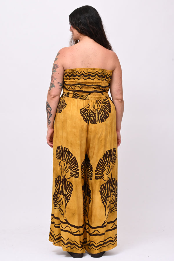 Jumpsuit fascia Maori - Senape
