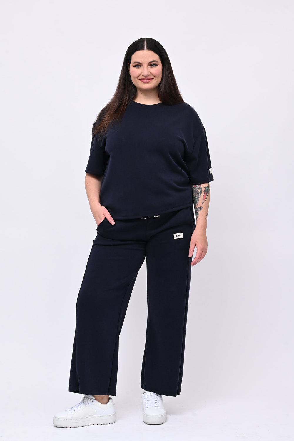 Tuta neoprene basic - Blu
