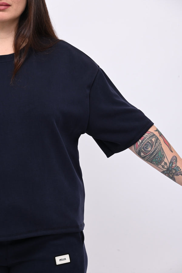 Tuta neoprene basic - Blu